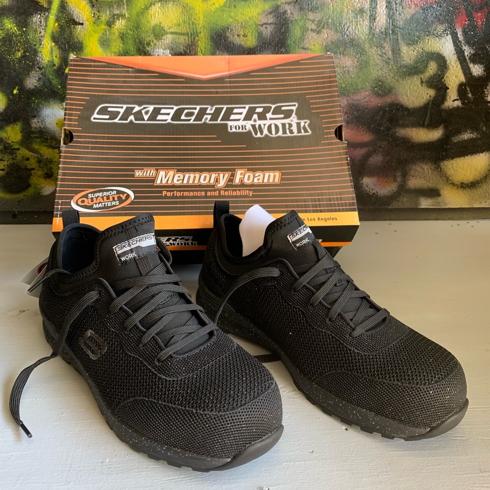 Sketchers Work Comp Toe Women’s 9.5 Unused